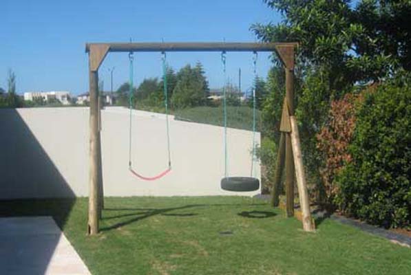DS1 Double Swing Frame with Horizontal Tyre Swing